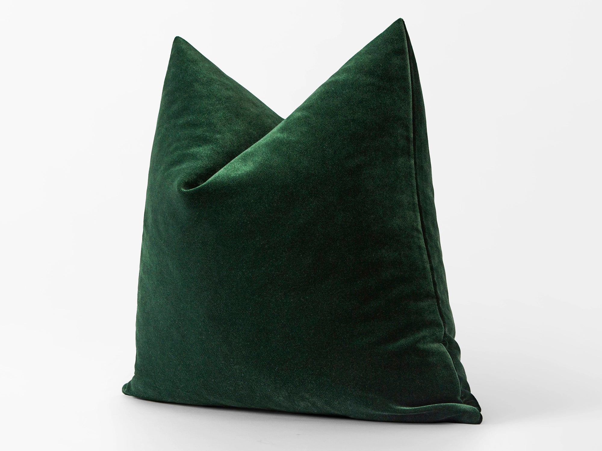 Christmas Green Velvet Pillow Cover