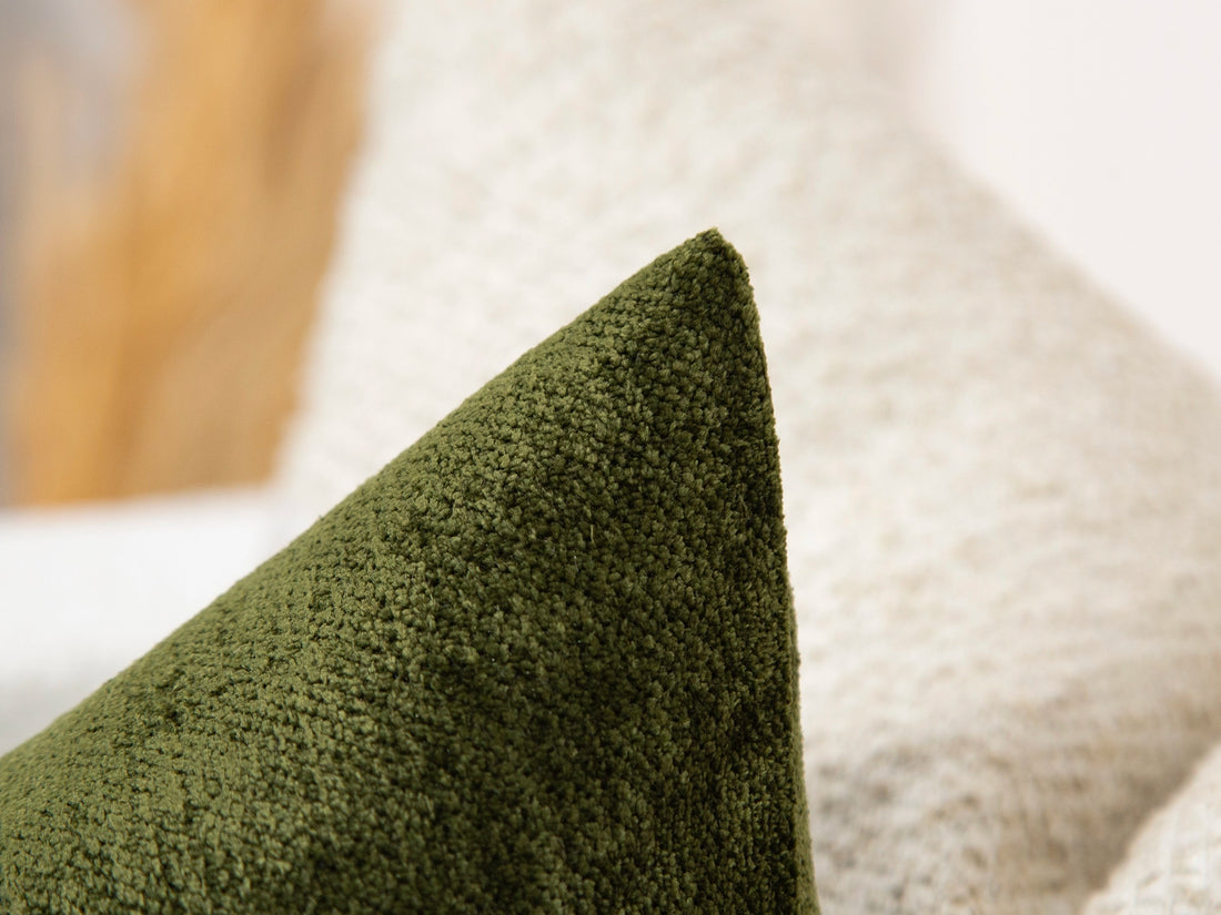 Dark Olive Pillow Cover - Everyday