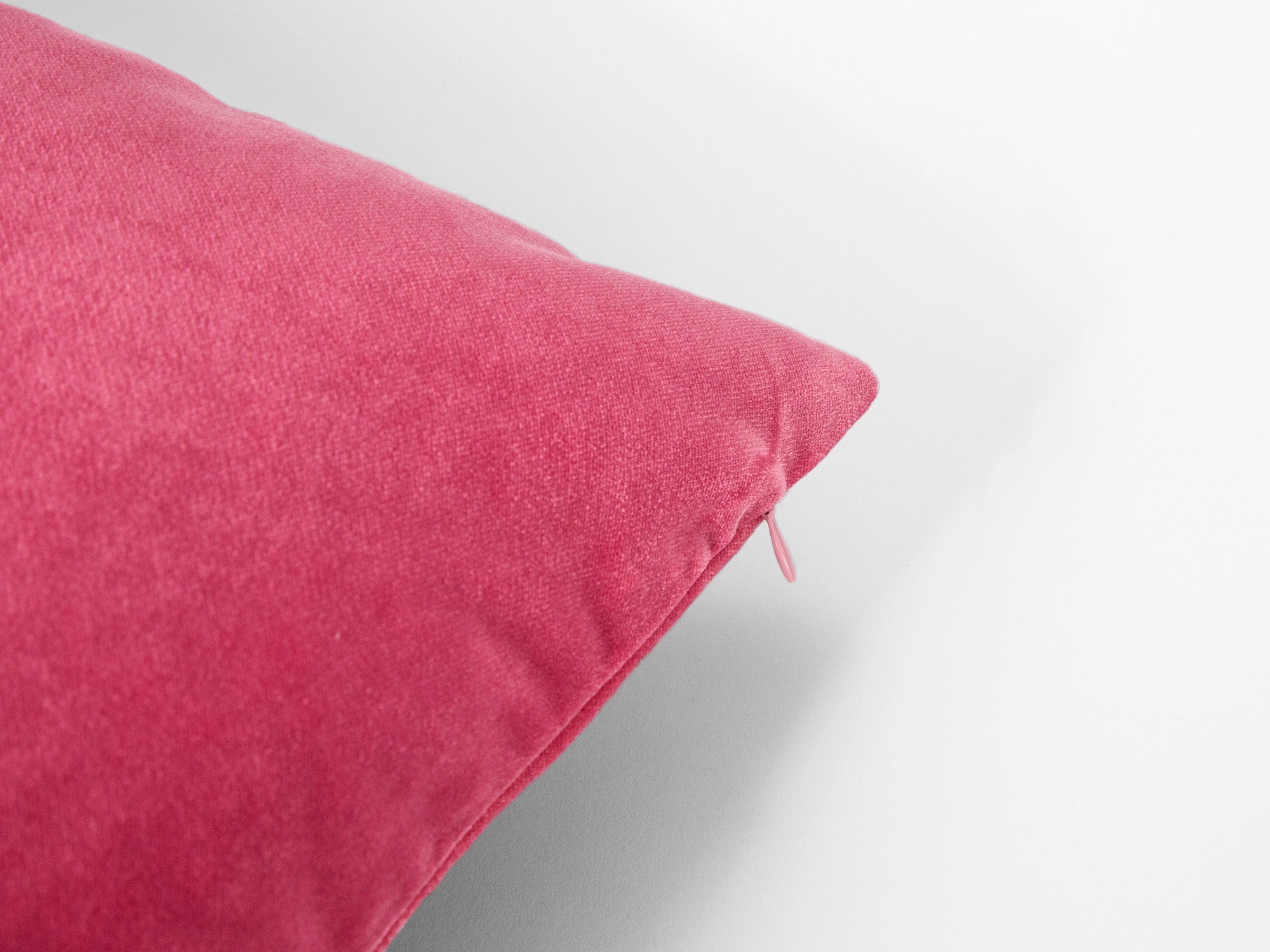 Hot Pink Velvet Pillow Cover