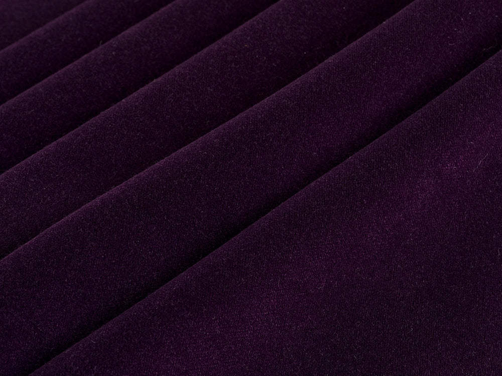 Dark Purple Velvet Upholstery Fabric - Classic Velvet