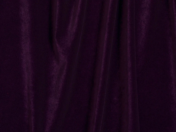 Dark Purple Velvet Upholstery Fabric - Classic Velvet