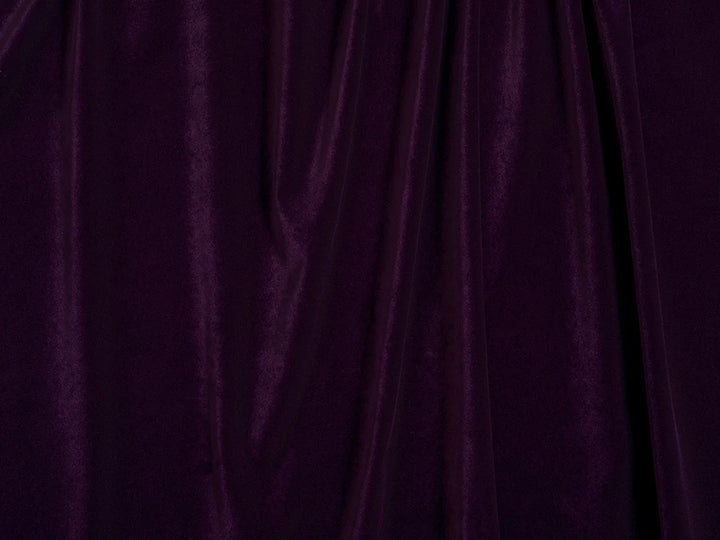 Dark Purple Velvet Upholstery Fabric - Classic Velvet