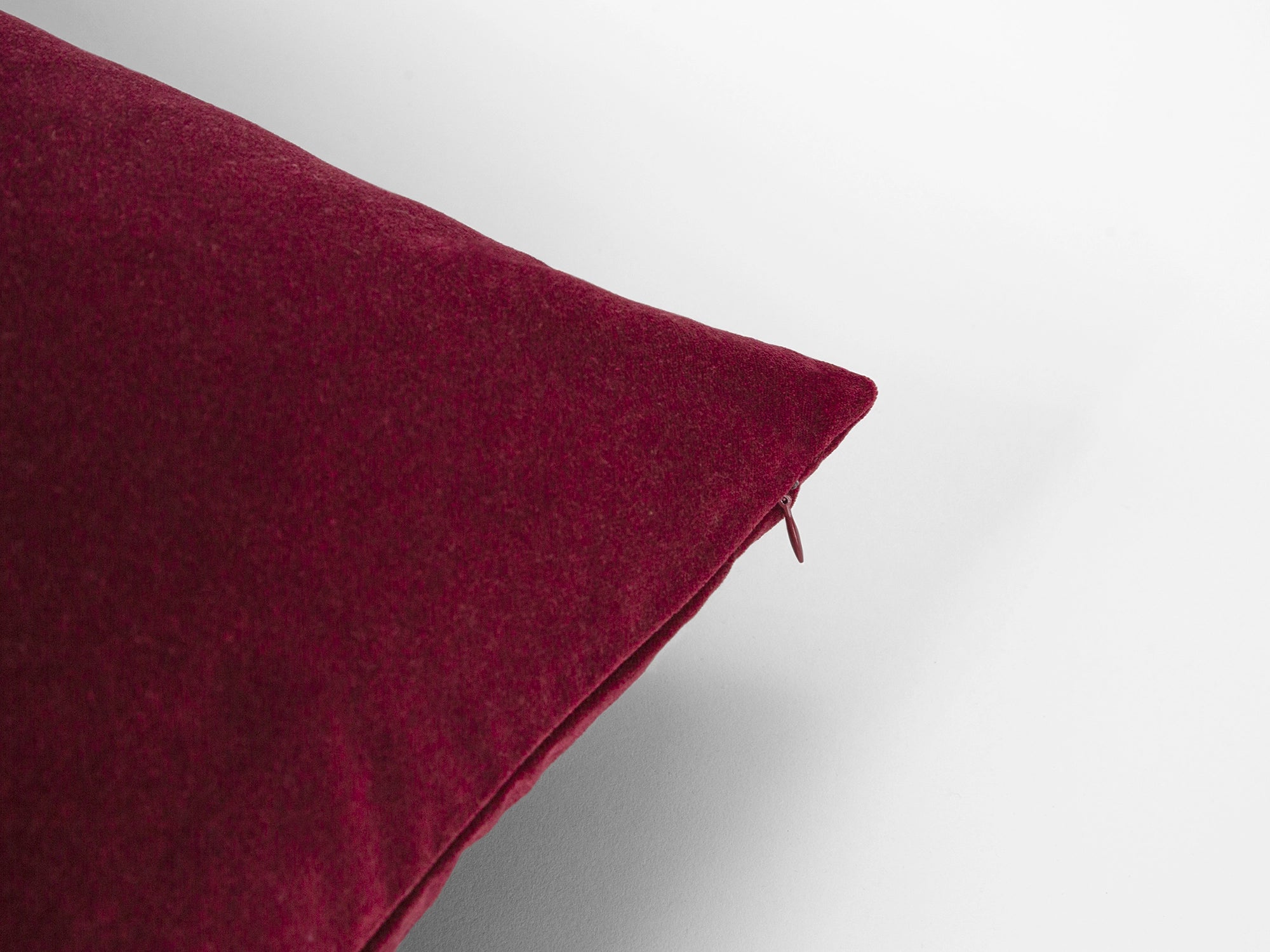 Burgundy Velvet Pillow Cover