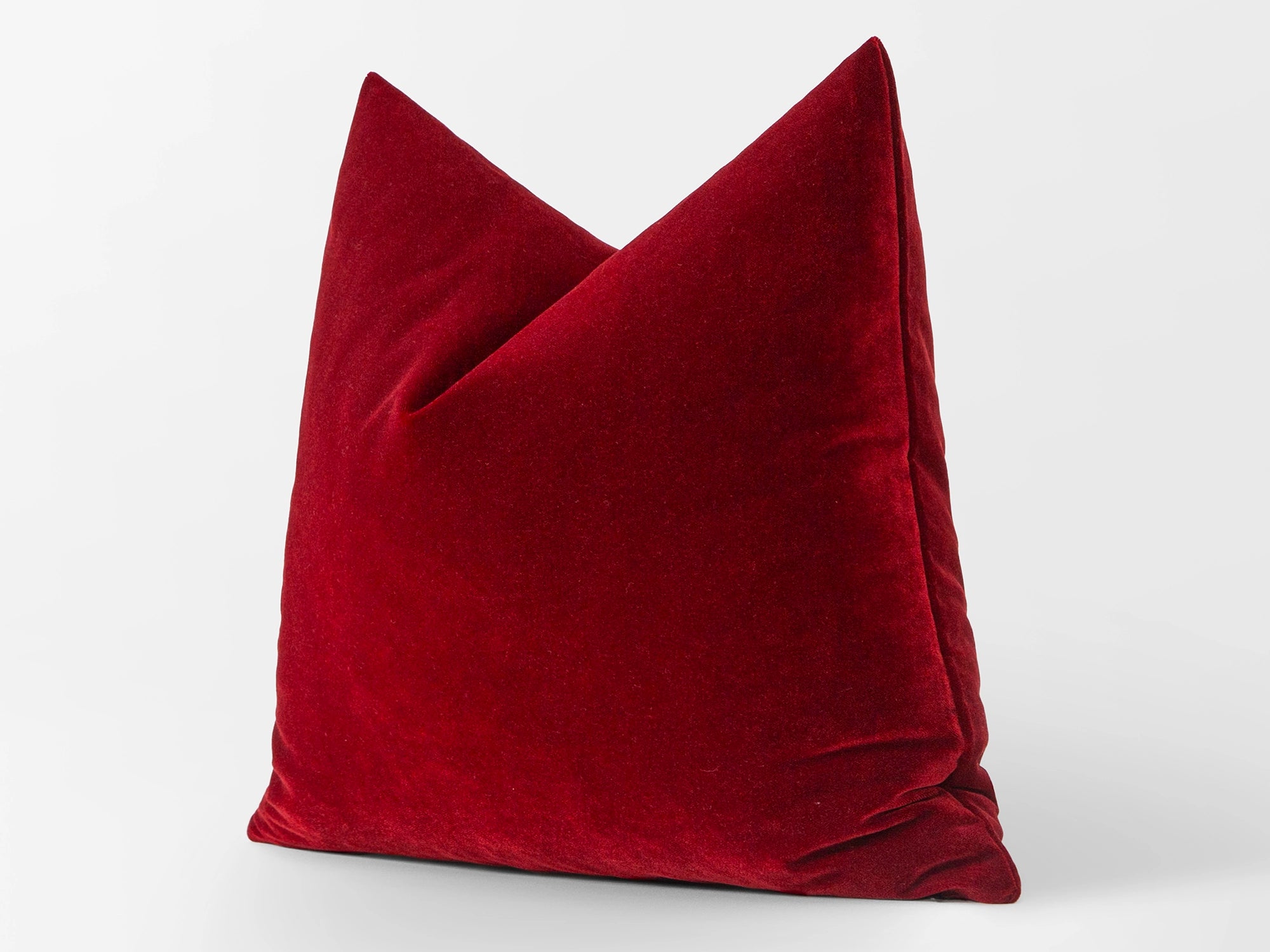 Christmas Red Velvet Pillow Cover