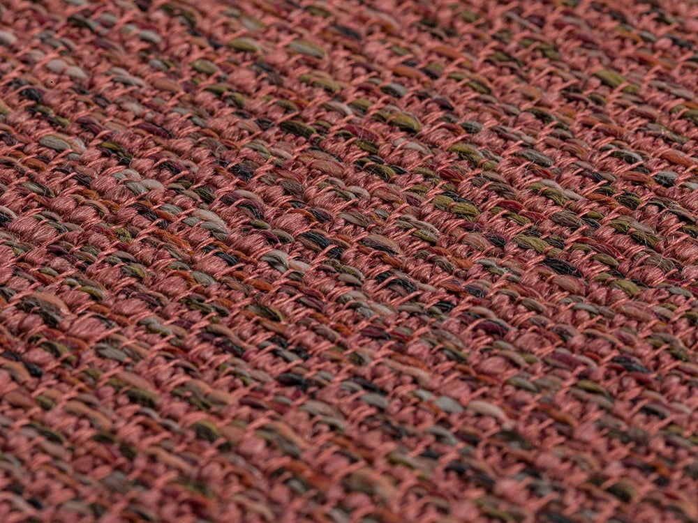 Dark Salmon Upholstery Fabric - Arcadian