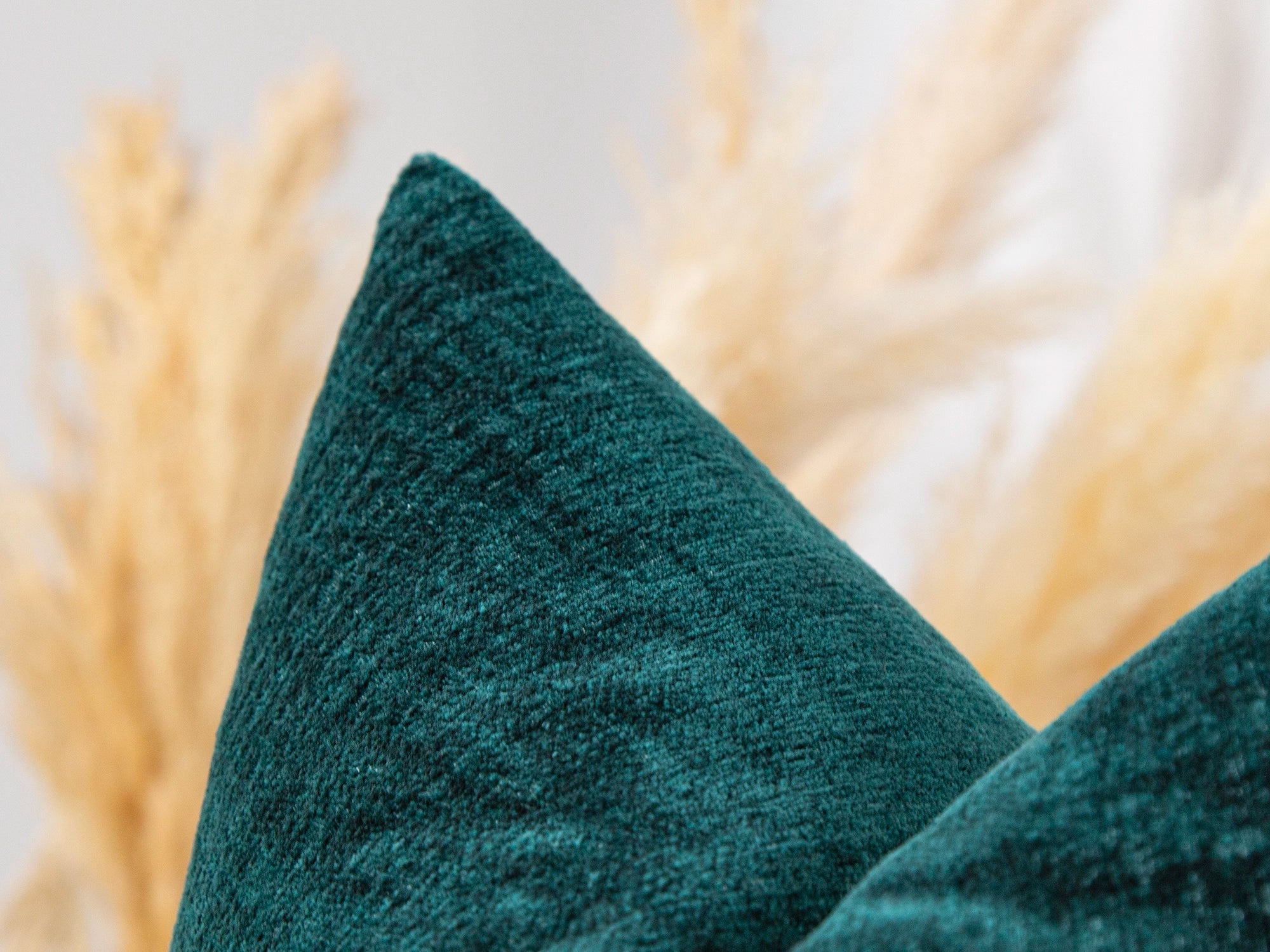 Dark Teal Textured Soft Pillow Cover