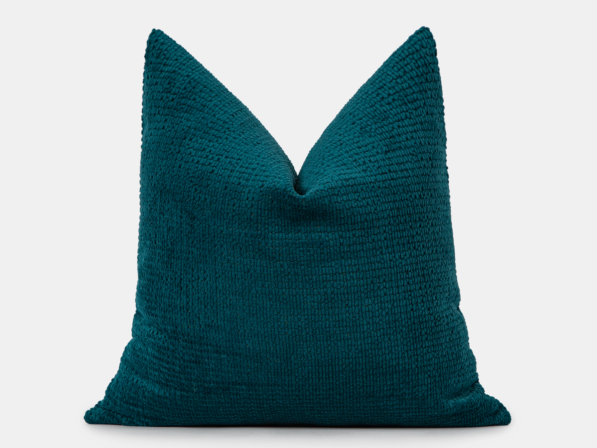 Dark Teal Cozy Pillow Cover