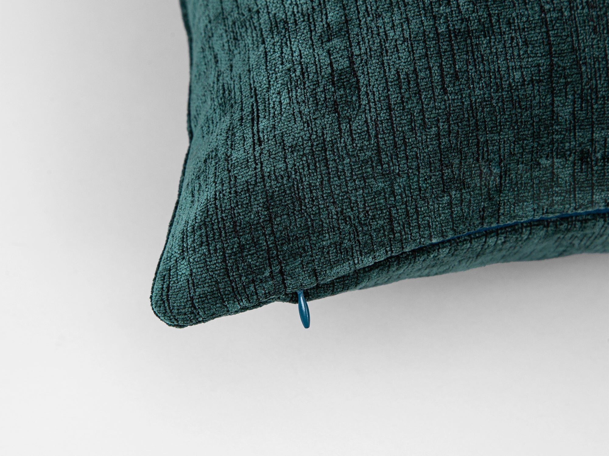 Dark Teal Cozy Pillow Cover