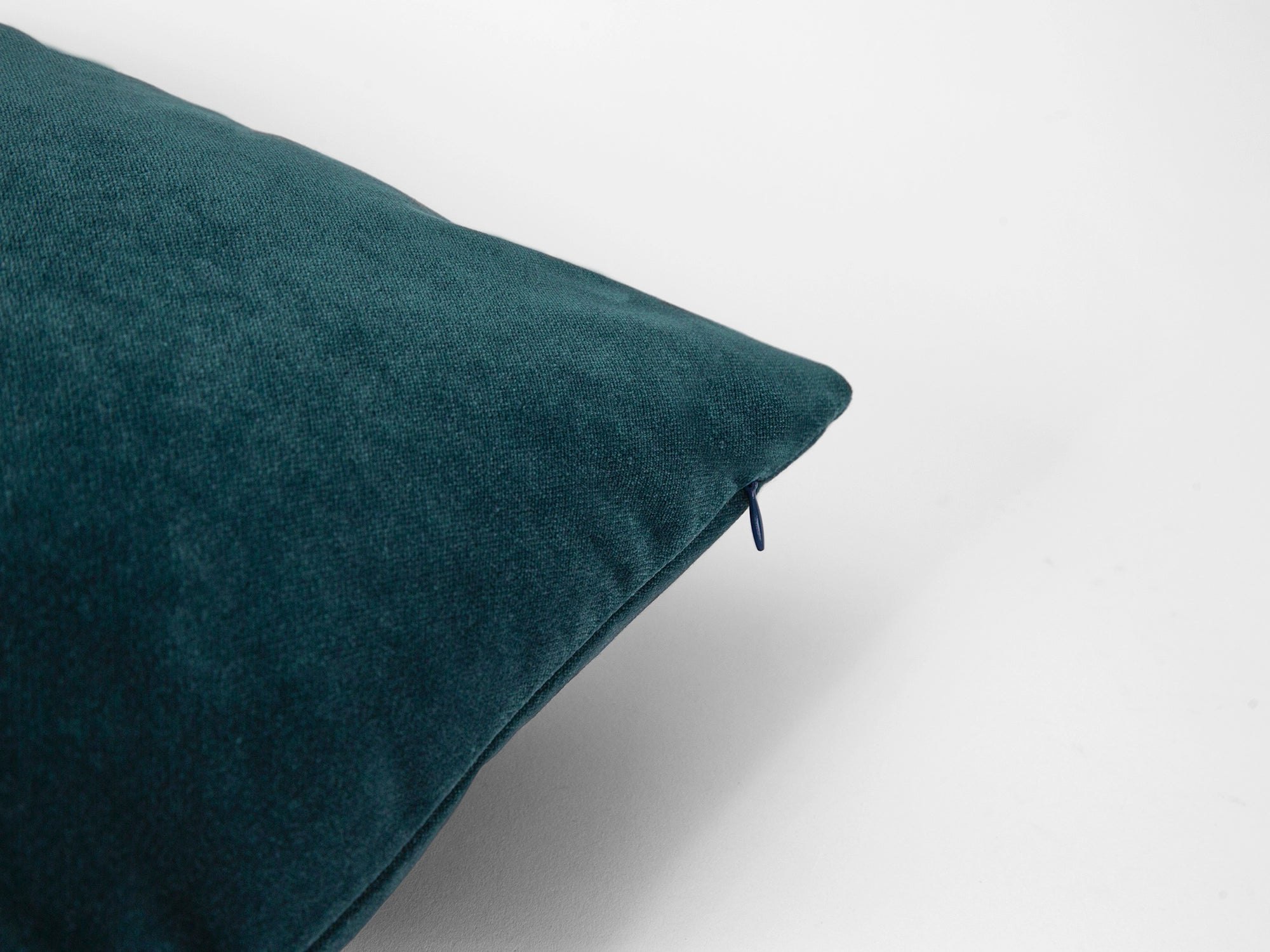 Dark Teal Velvet Pillow Cover