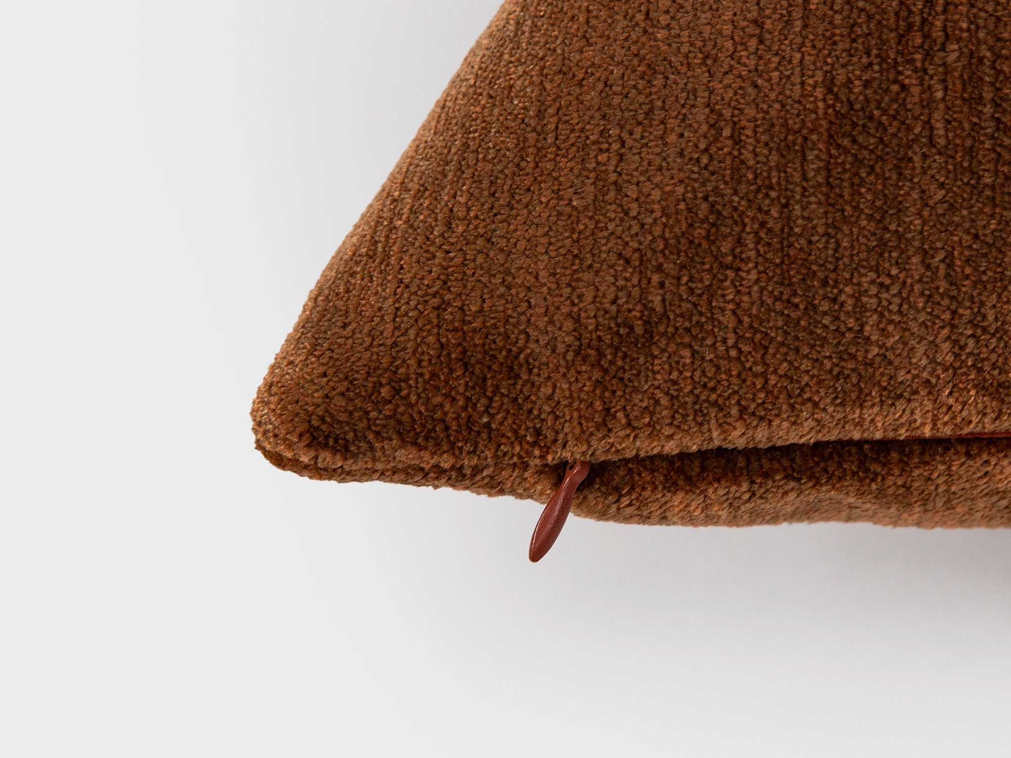 Deep Bronze Woven Pillow Cover