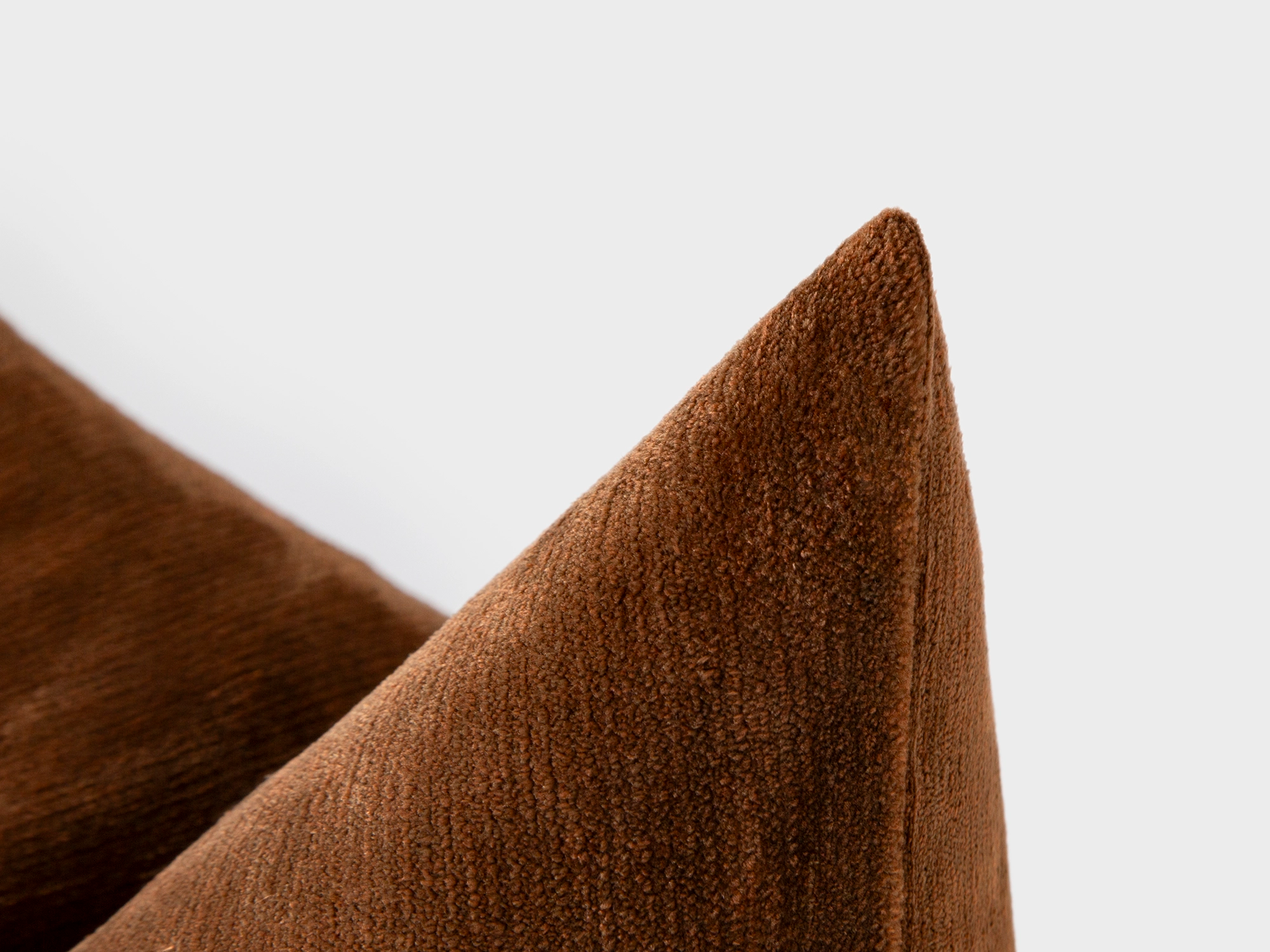 Deep Bronze Woven Pillow Cover
