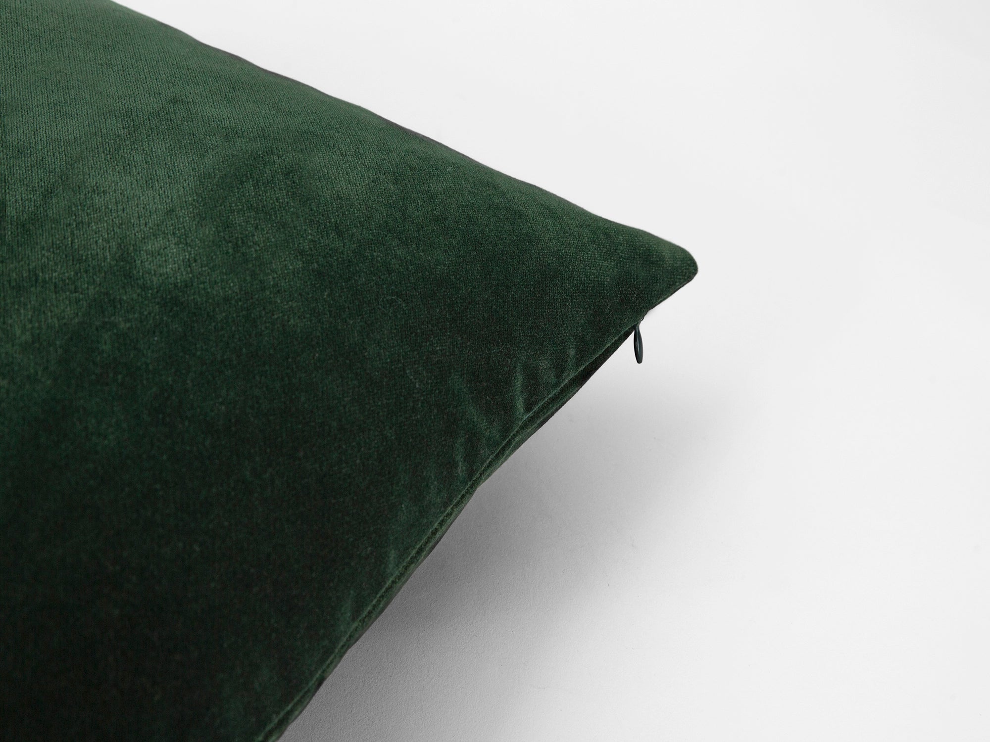 Christmas Green Velvet Pillow Cover