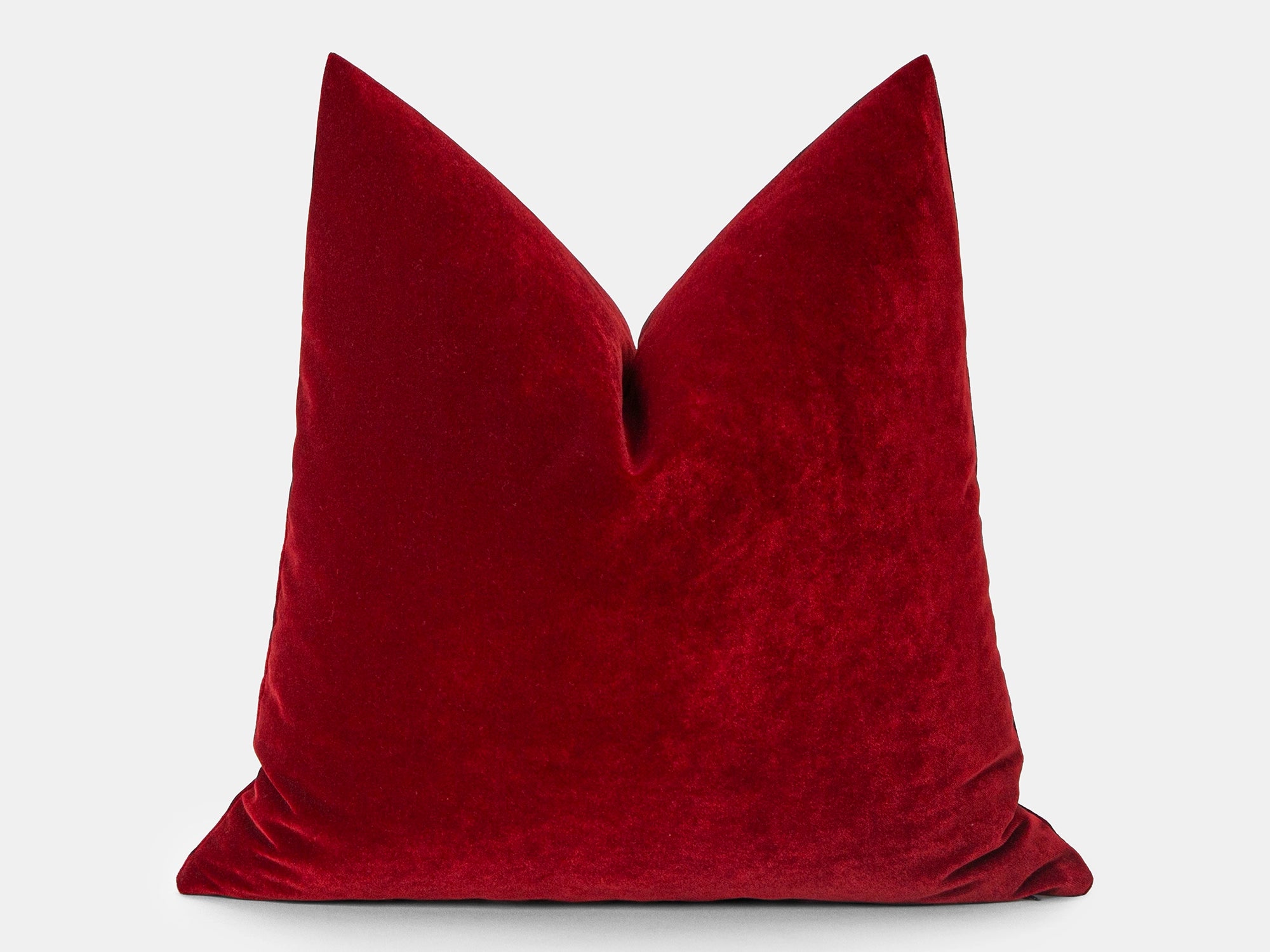 Christmas Red Velvet Pillow Cover