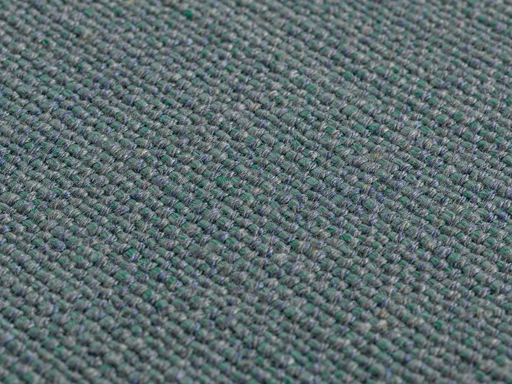 Dusty Blue Linen Look Upholstery Fabric - Cunda