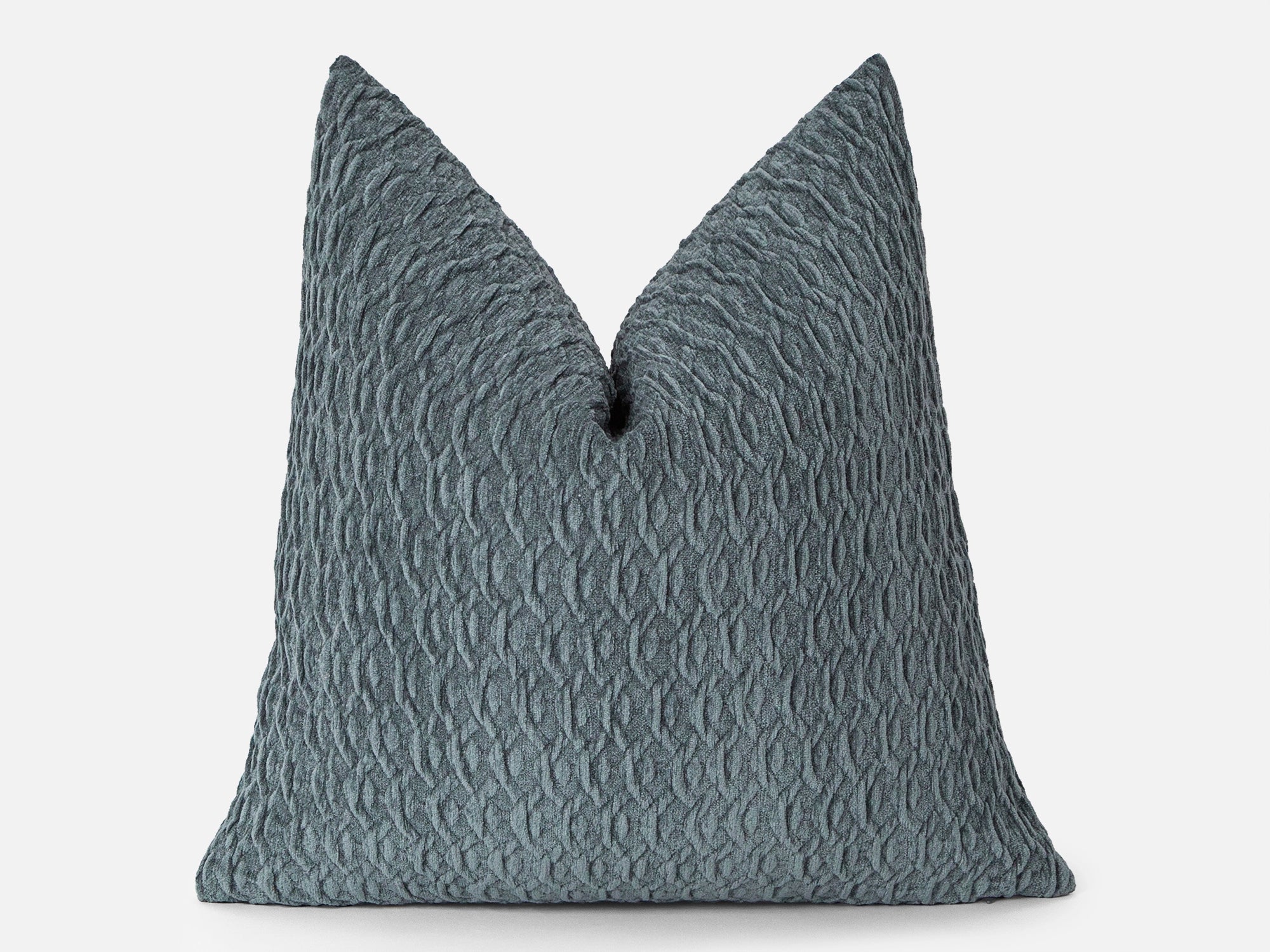 Dark Dusty Blue Pillow Cover