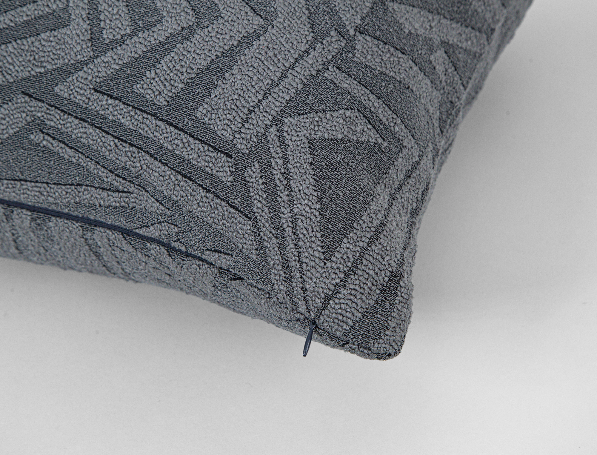 Dusty Blue Arch Geo Pillow Cover - District