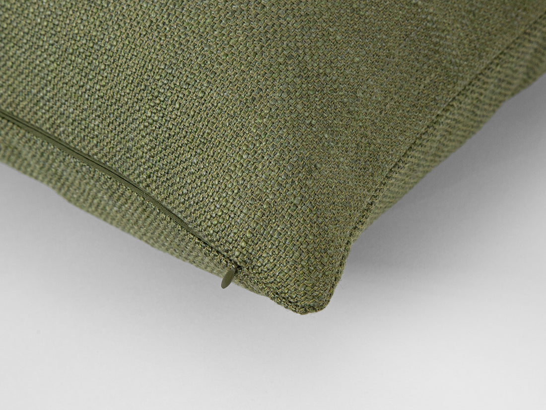 Dusty Green Linen Pillow Cover