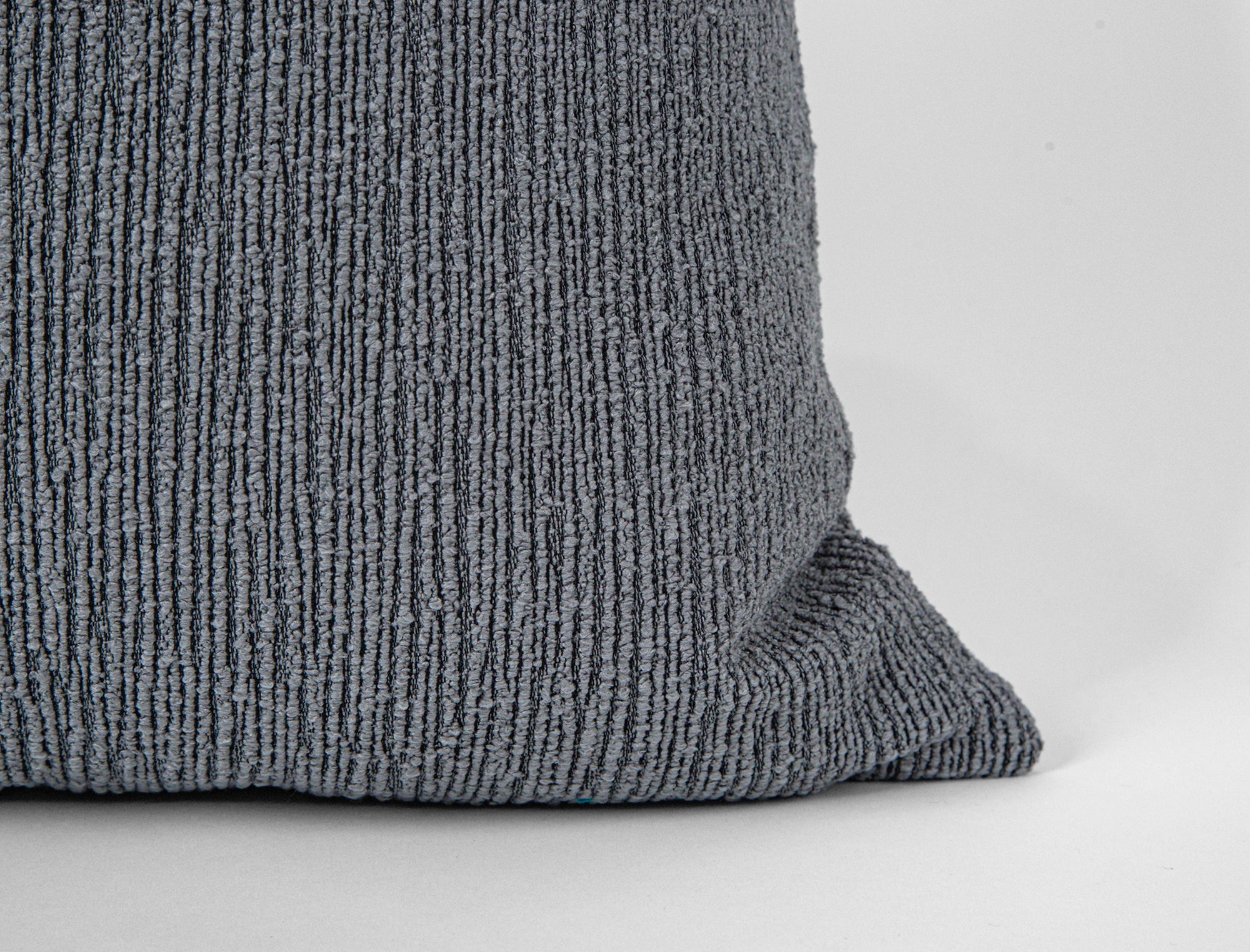 Dusty Blue Linear Pillow Cover - District