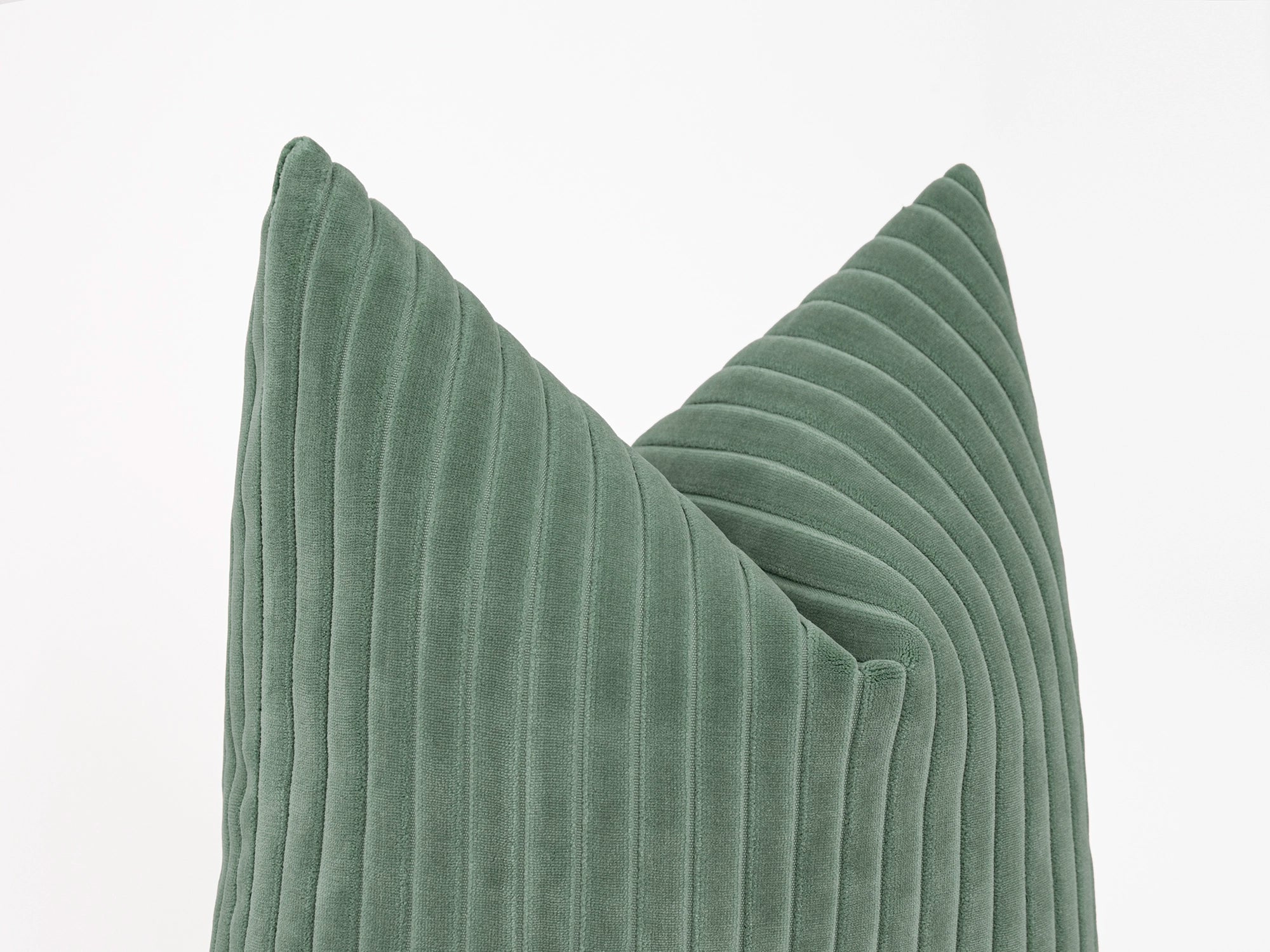Dusty Mint Corduroy Velvet Pillow Cover