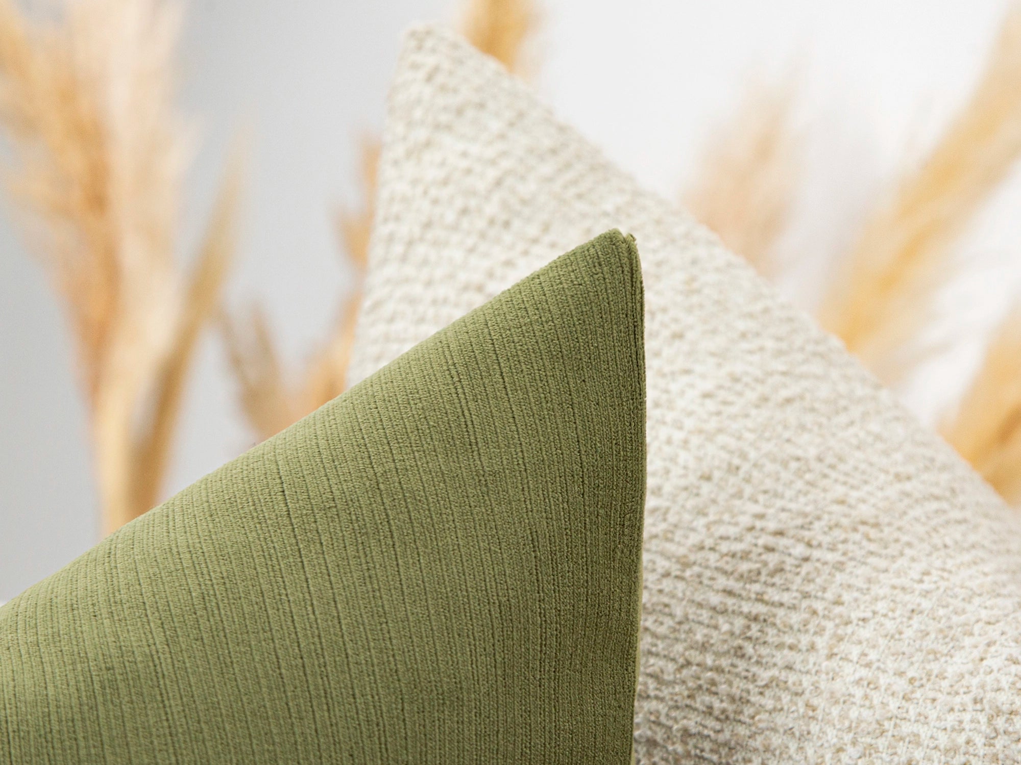 Dusty Olive Velvet Pillow Cover