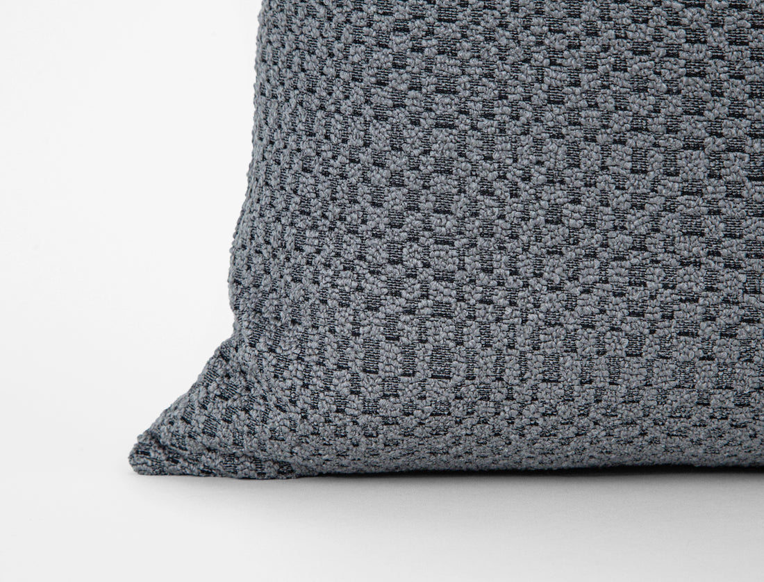 Dusty Blue Tactile Pillow Cover - District