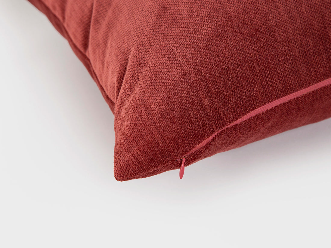 Dusty Red Pillow Cover - Everyday