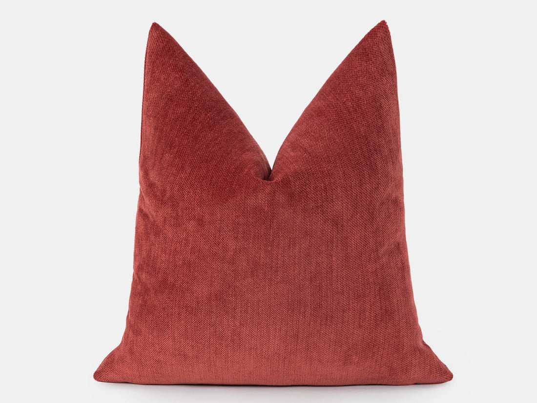 Dusty Red Pillow Cover - Everyday