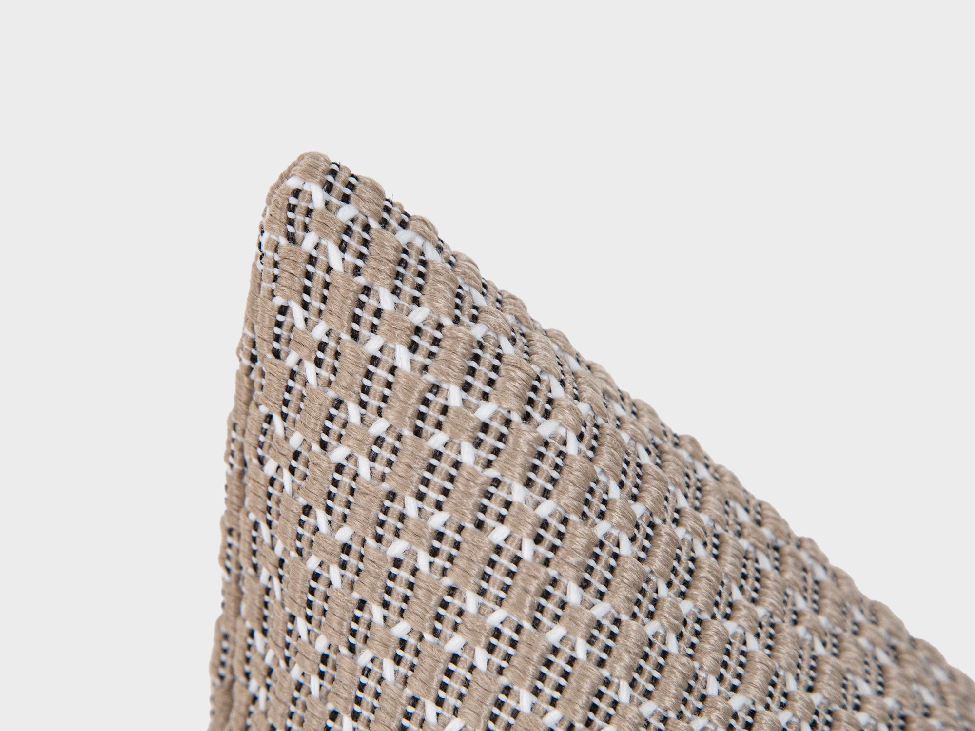 Earthy Beige Textured Pillow Cover