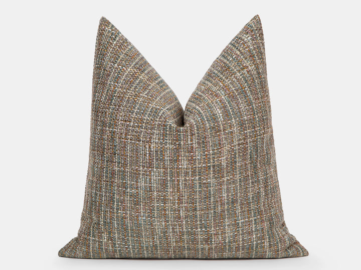 Earthy Colorful Boho Pillow Cover