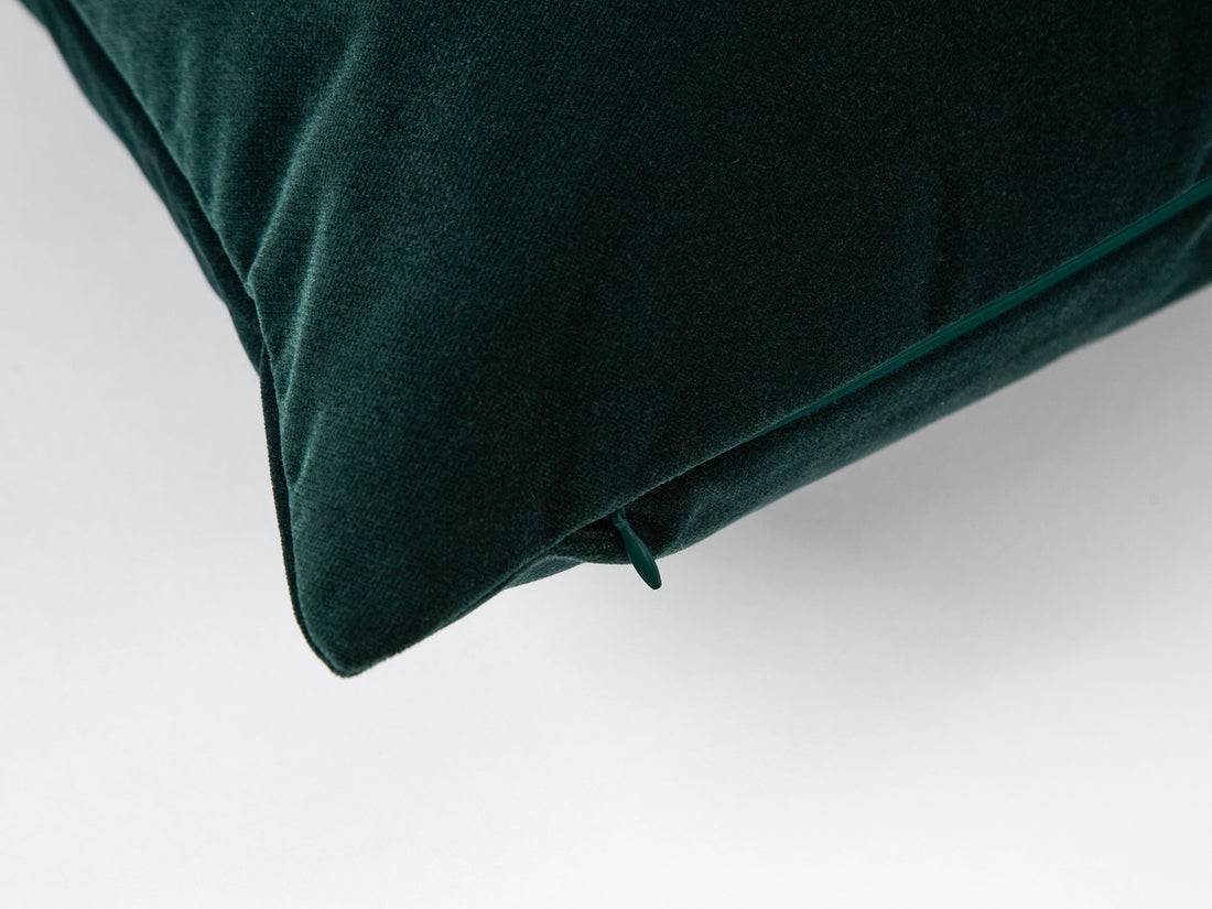 Emerald Green Velvet Pillow Cover