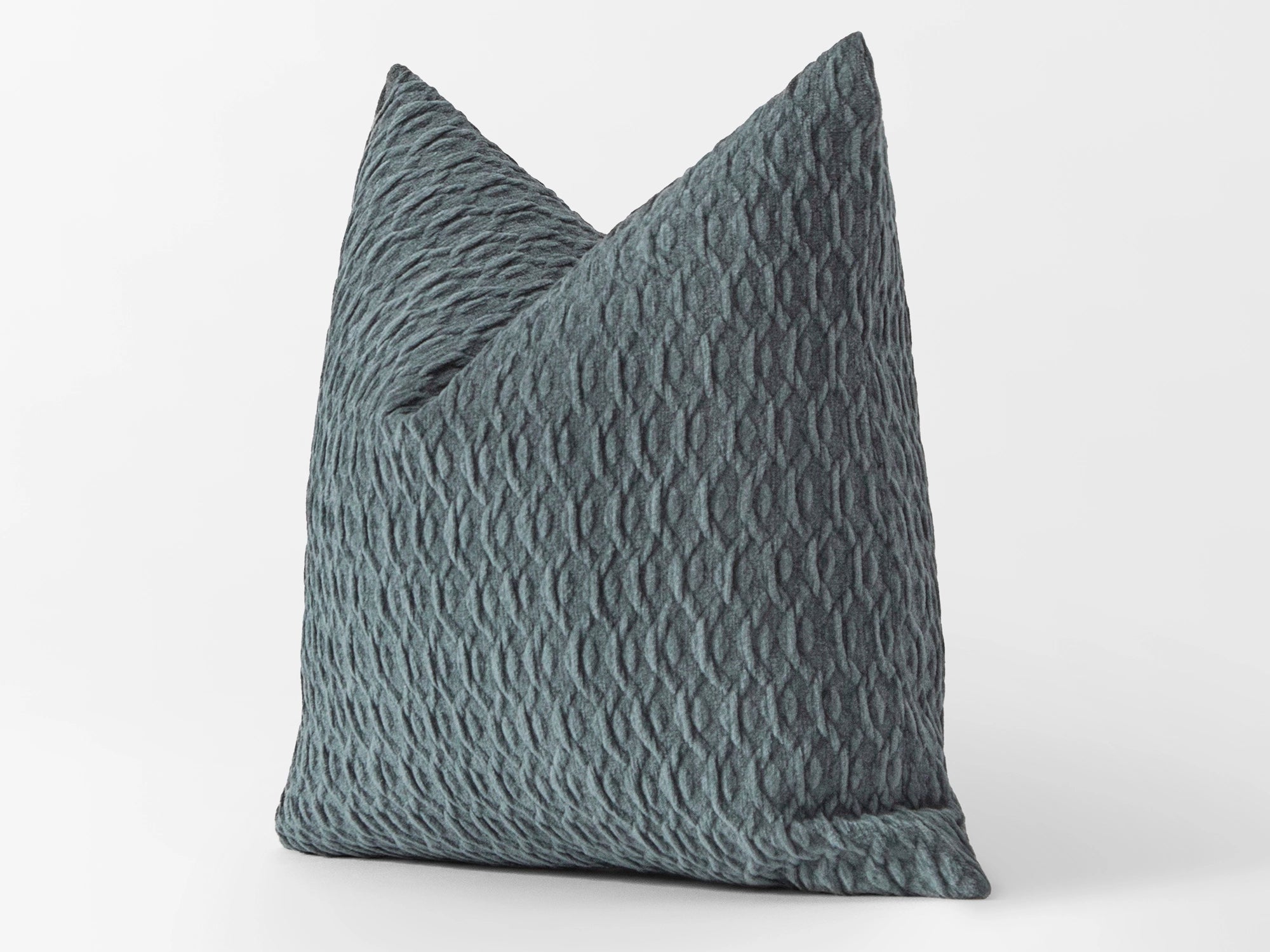 Dark Dusty Blue Pillow Cover