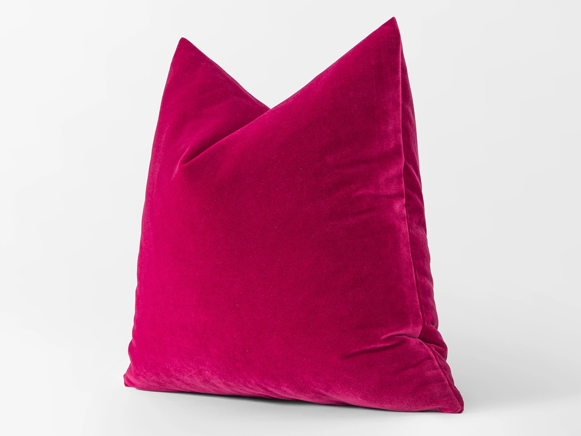 Fuchsia Velvet Pillow Cover