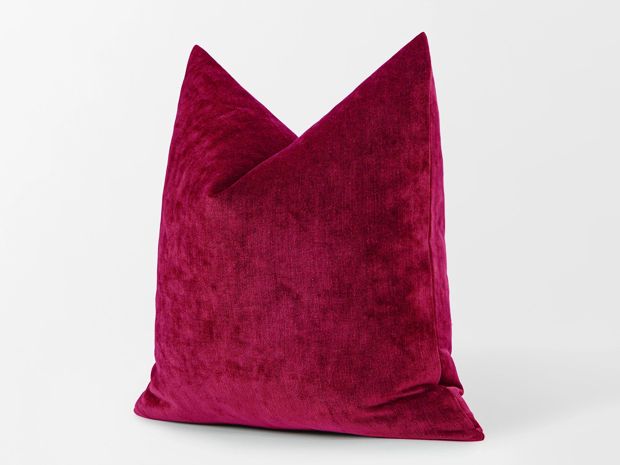 Fuchsia Woven Pillow Cover – Lustre