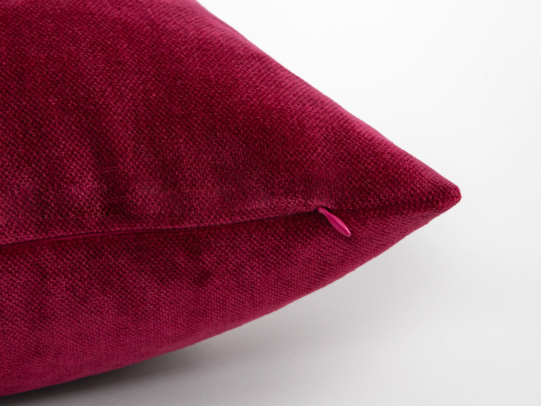 Fuchsia  Throw Pillow Cover