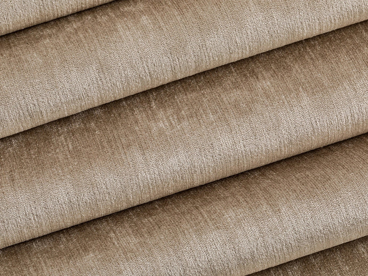Gold Beige Silky Upholstery Fabric - Silkha