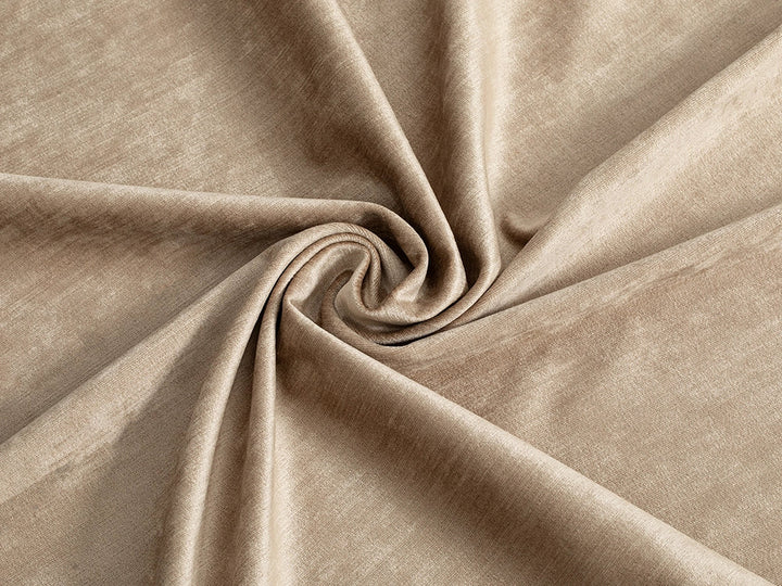 Gold Beige Silky Upholstery Fabric - Silkha