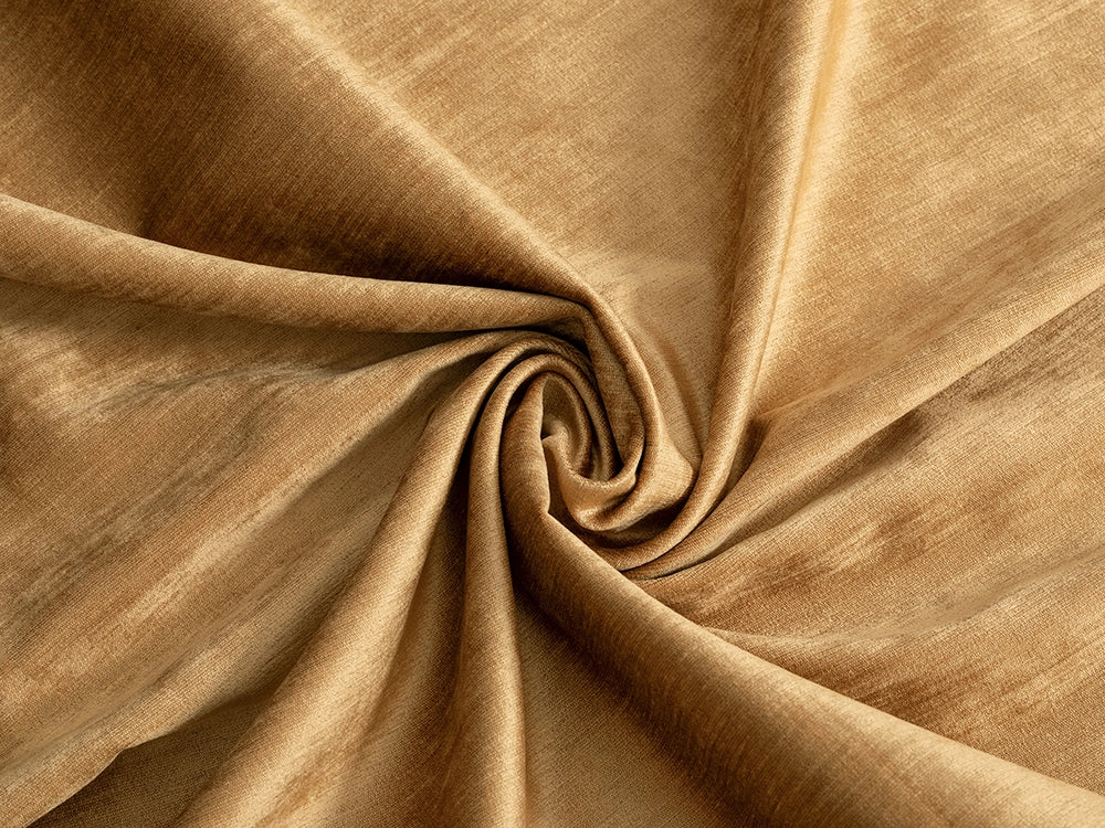 Gold Silky Upholstery Fabric - Silkha