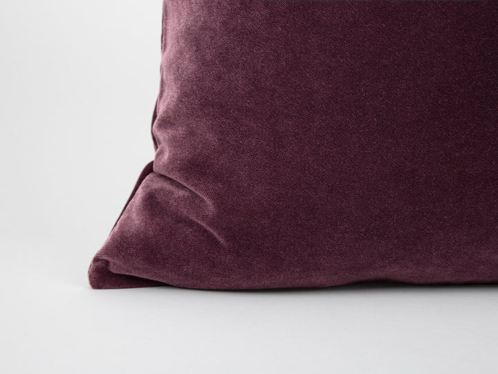 Grape Velvet Pillow Cover