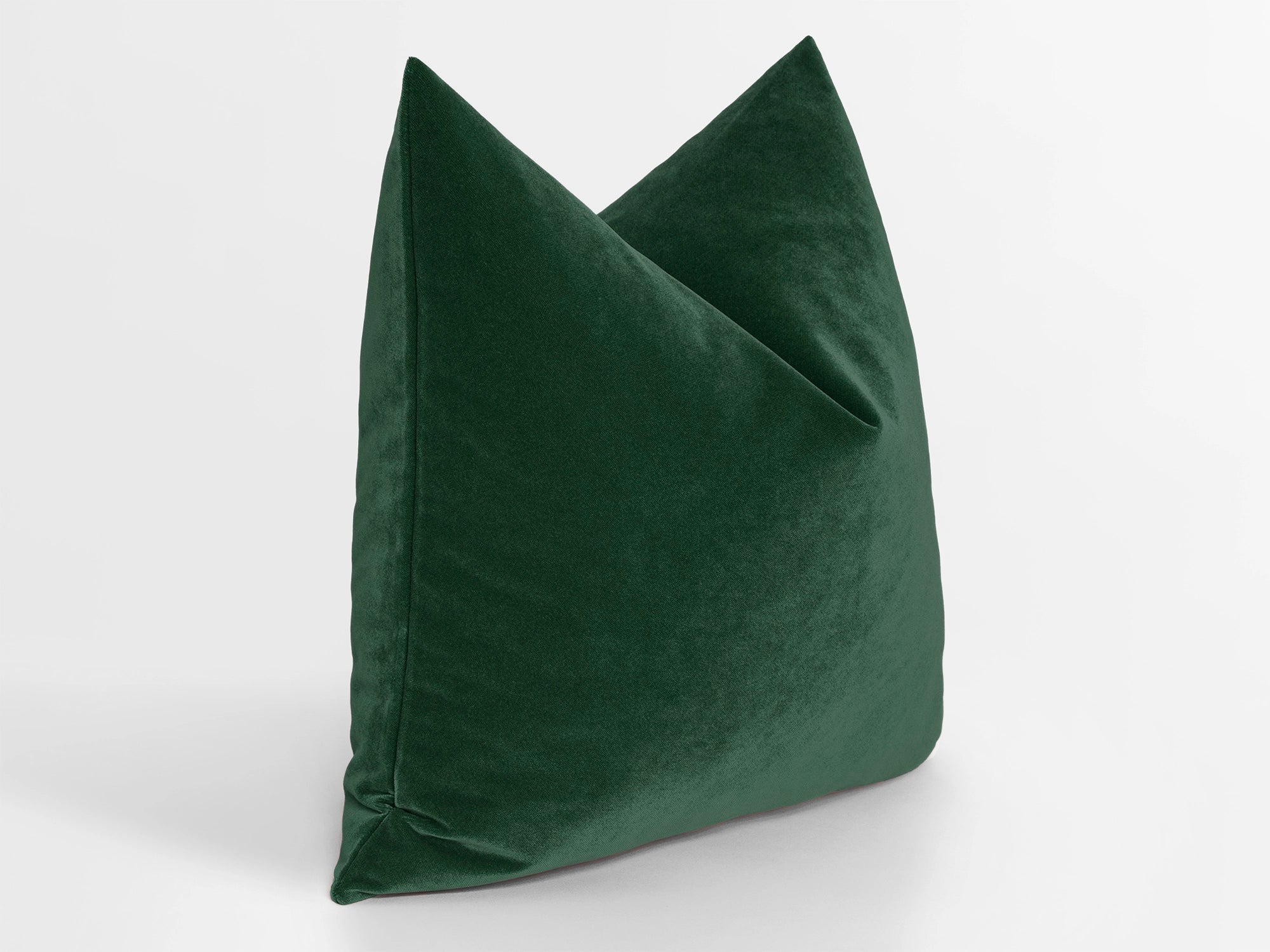 Grass Green Velvet Pillow Cover
