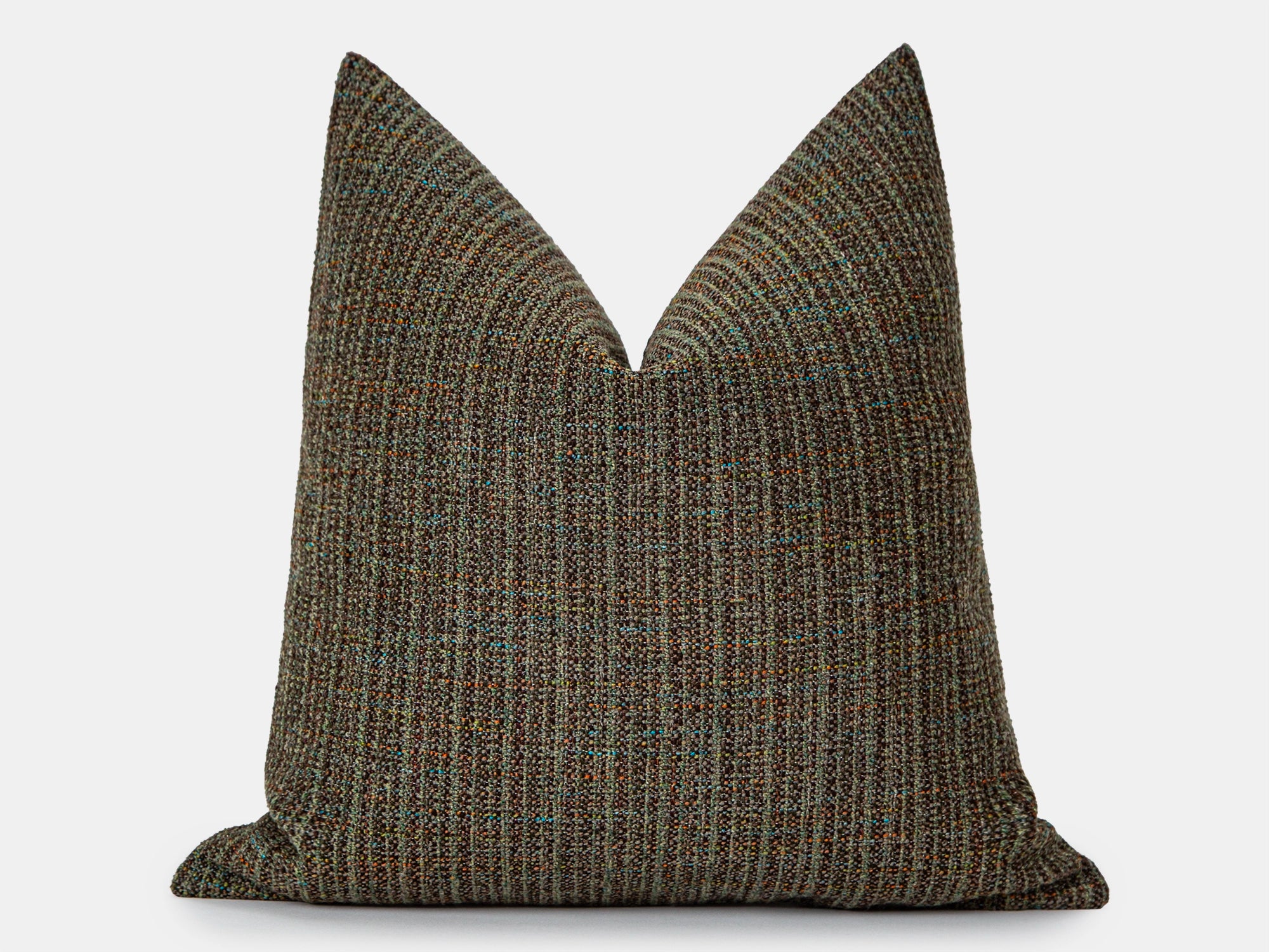 Dark Green Boho Pillow Cover