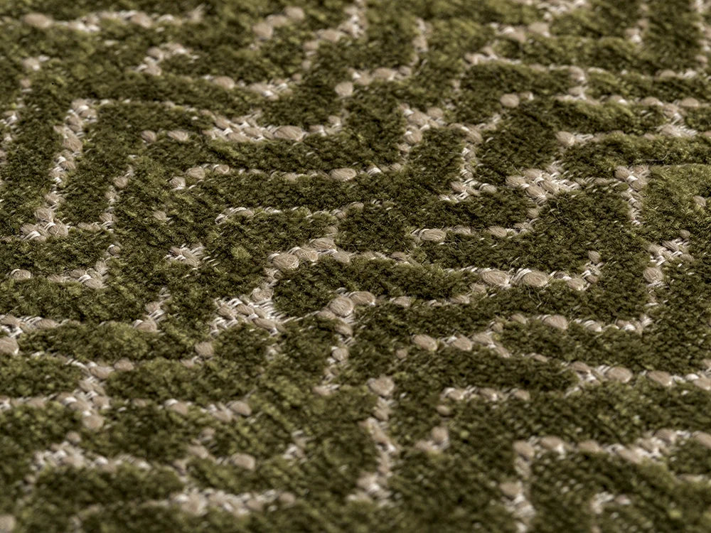 Green Chevron Upholstery Fabric - Nexus Chevron