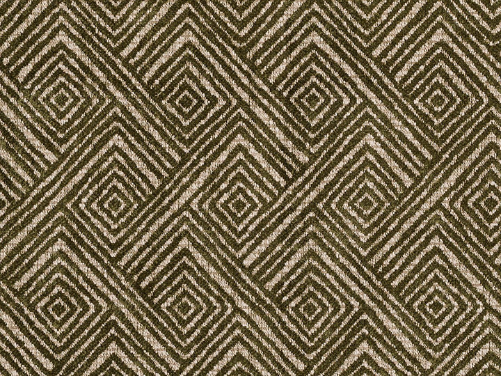 Green Geometric Upholstery Fabric – Nexus Diamond