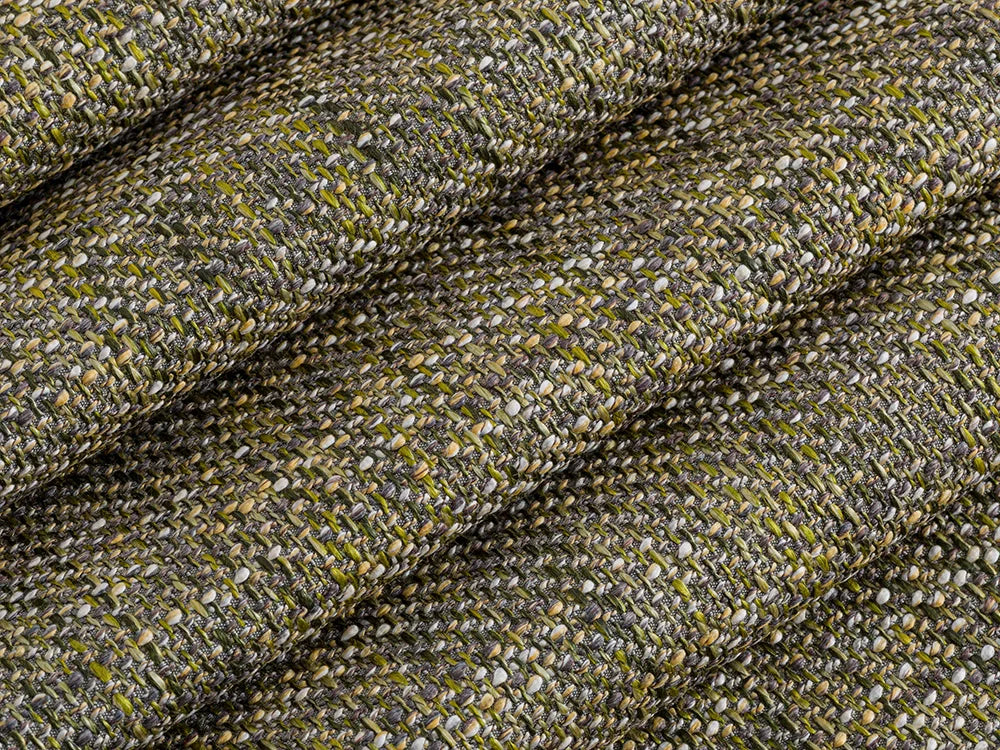 Green Woven Upholstery Fabric - Harvest