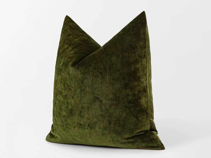 Green Woven Pillow Cover – Lustre