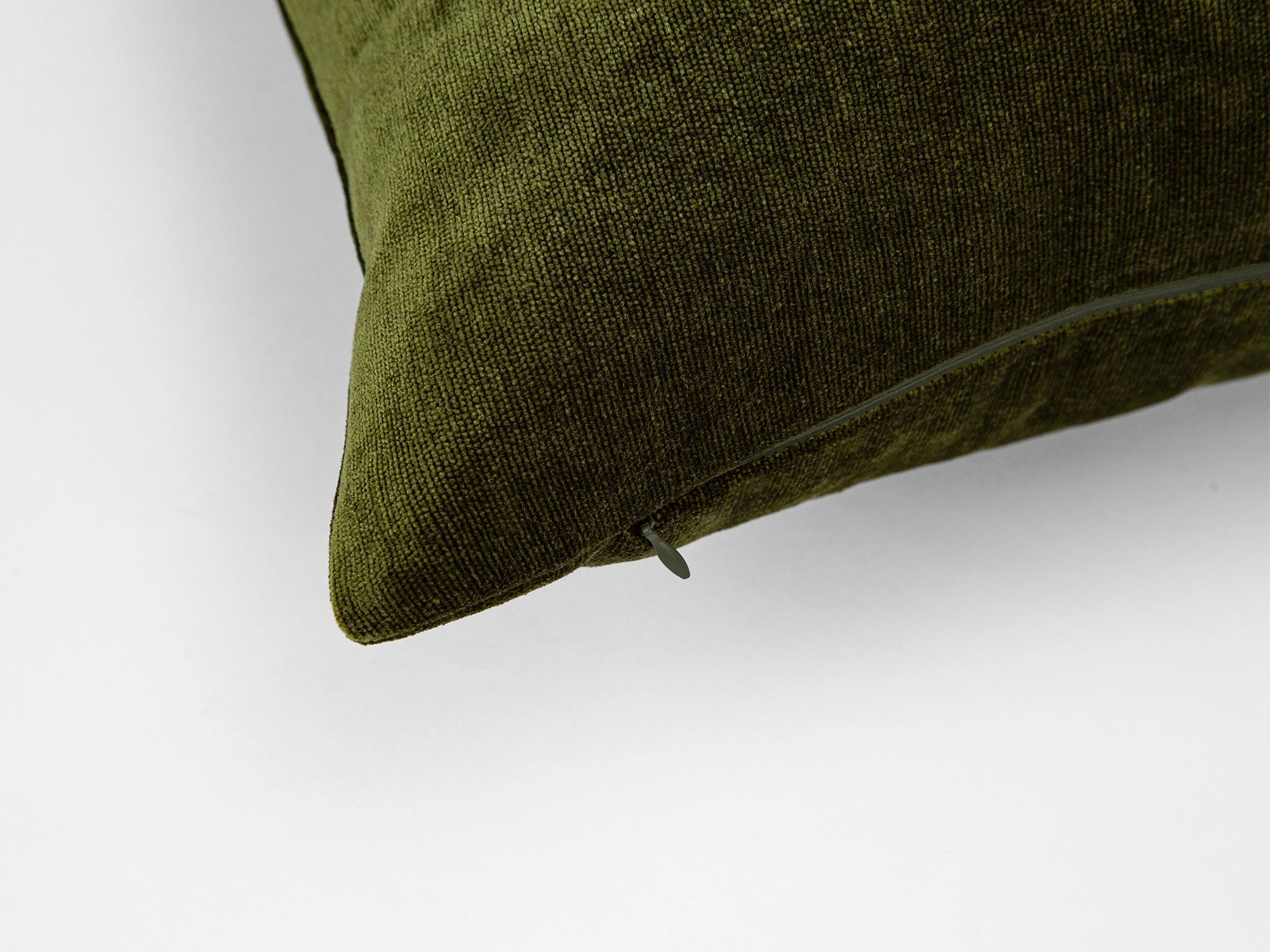 Green Woven Pillow Cover – Lustre