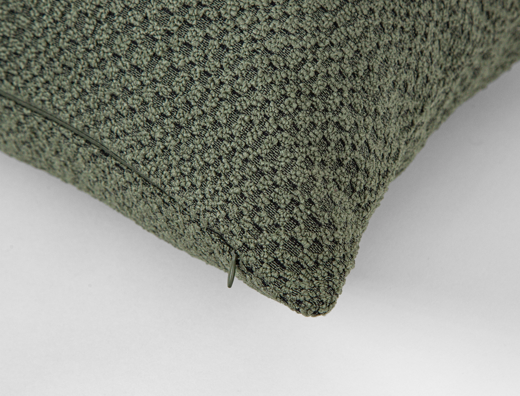 Green Tactile Textured Pillow Cover - District