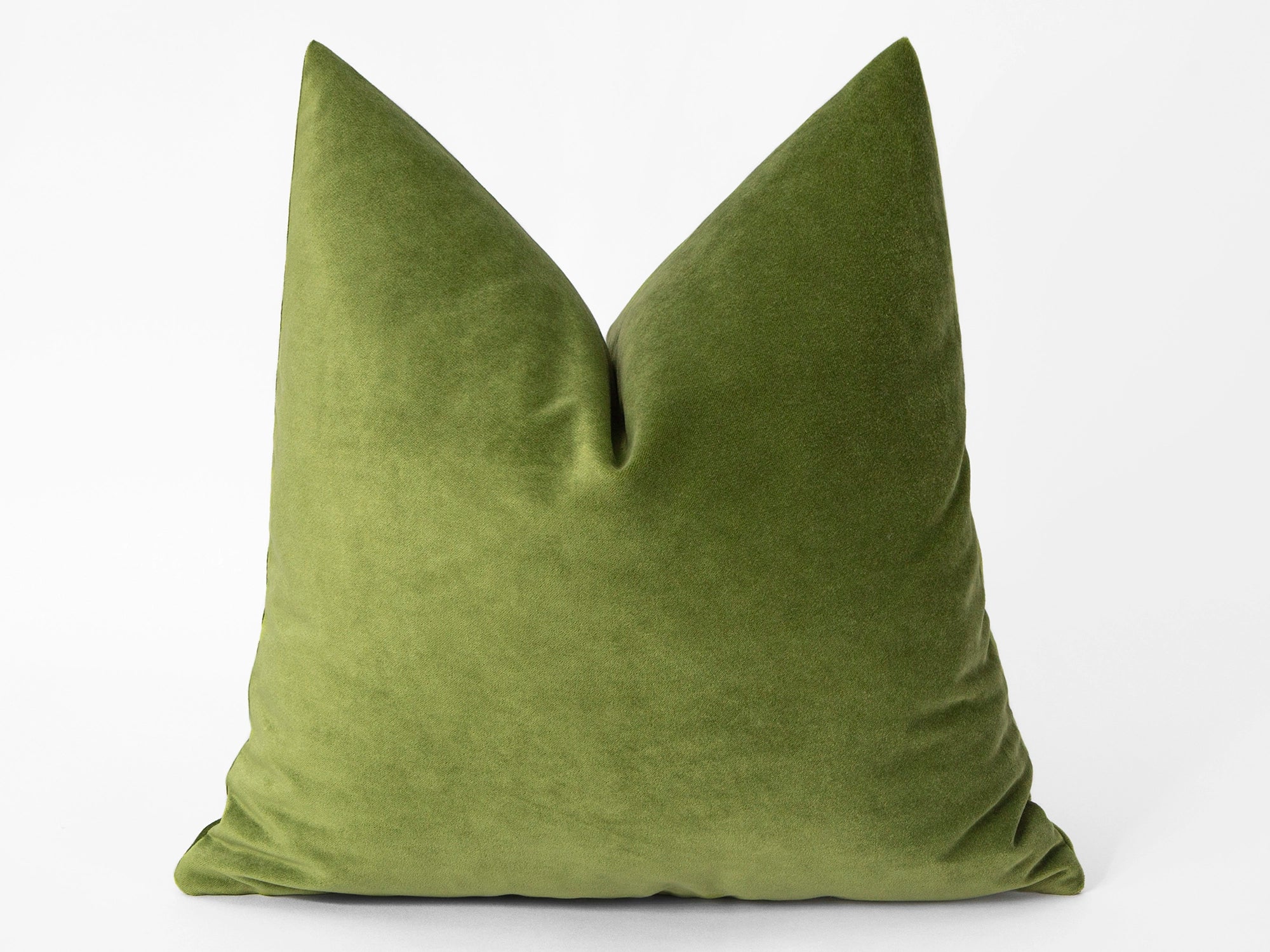 Light Green Velvet Pillow Cover