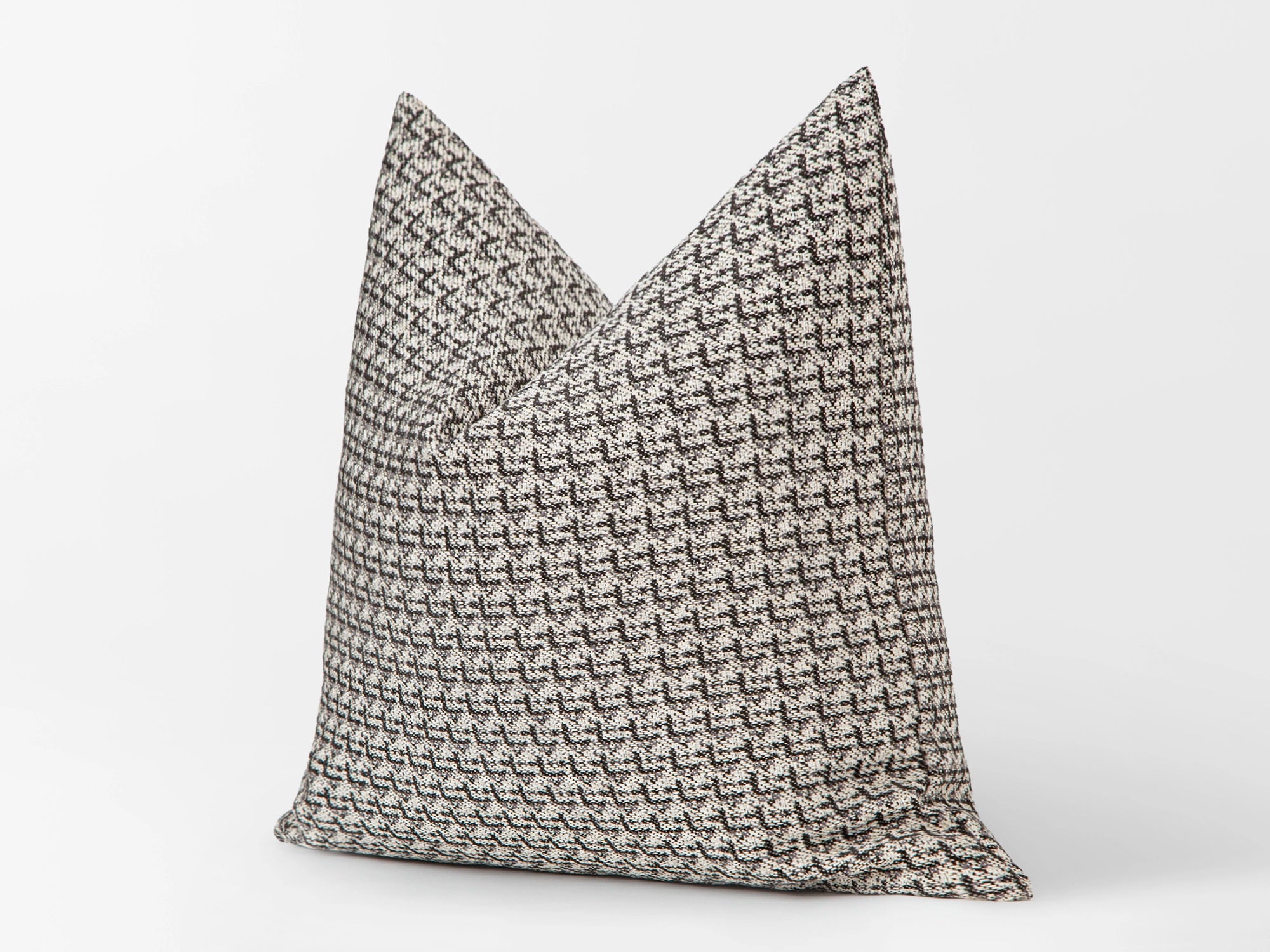Greige & Charcoal Pillow Cover