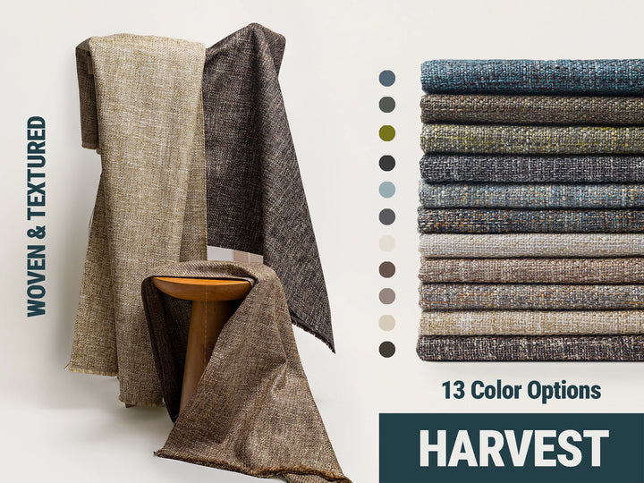 Woven Upholstery Fabrics - Linen Look | Harvest