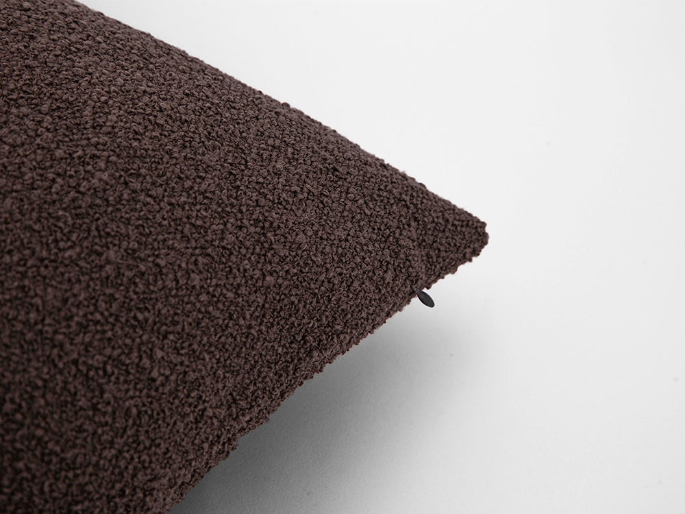 Chestnut Boucle Pillow Cover